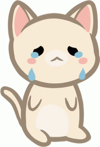 Mimi Crying Sticker Mimi Crying Crying Cat Tumuklas At Magbahagi Ng