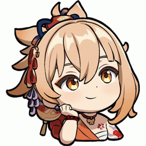 Yoimiya Sticker Yoimiya Discover Share Gifs