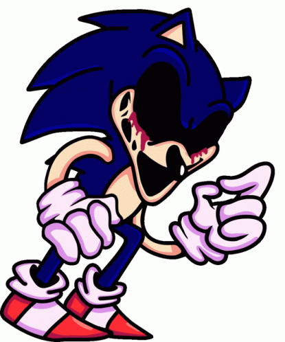 Fnf Sonic Exe Sticker Fnf Sonic Exe I Am God Discover And Share Gifs