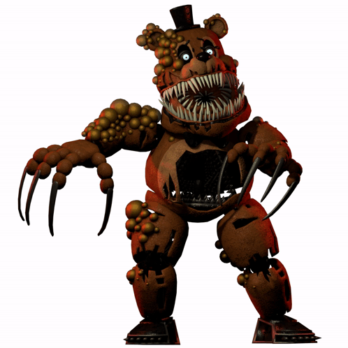 Twisted Freddy Freddy Fazbear Sticker Twisted Freddy Freddy Fazbear