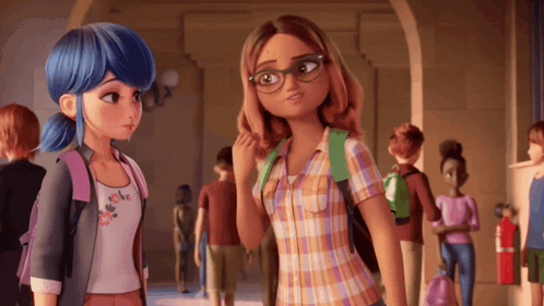 Alya Marinette Alya Marinette Miraculous Discover Share Gifs