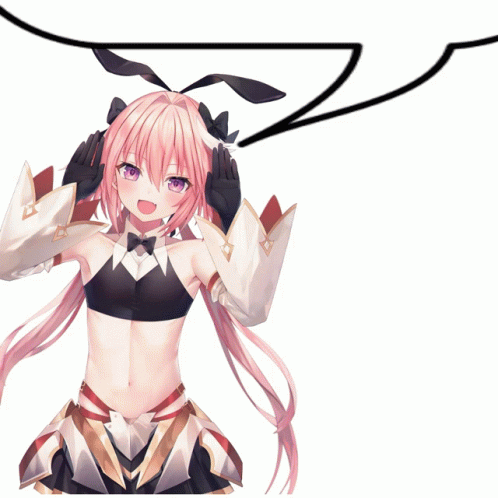 Speech Bubble Astolfo Sticker Speech Bubble Astolfo Descobrir E