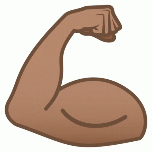 Flexed Biceps Joypixels Sticker Flexed Biceps Joypixels Muscles