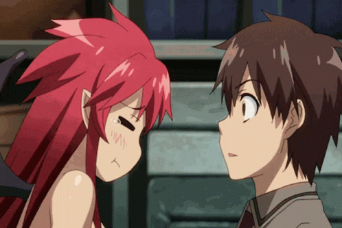 Itadaki Anime Itadaki Anime Couple Discover Share Gifs