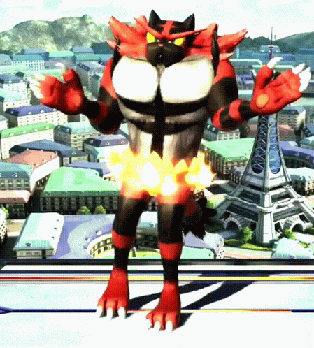 Pokemon Incineroar Pokemon Incineroar Smash Discover Share Gifs