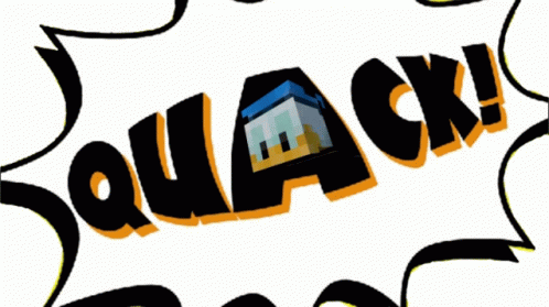 Quack Duck Sticker Quack Duck Minecraft Discover Share Gifs