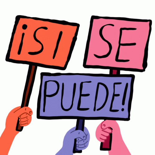 Si Se Puede Yes Sticker Si Se Puede Yes Si Discover And Share Gifs