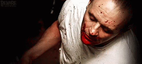 Image result for hannibal lecter gif