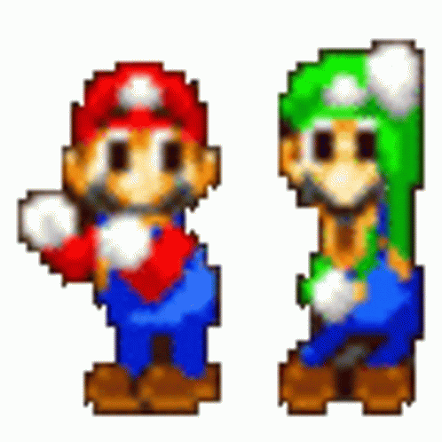 Mario Luigi Sticker Mario Luigi Bowser Discover Share Gifs My XXX Hot