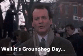 Groundhog Day Groundhog Day Bill Murray Discover Share Gifs