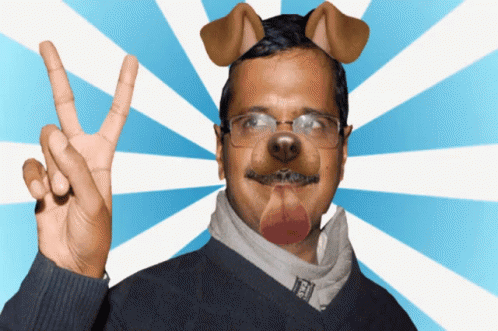 Arvind Kejriwal Peaceout Peace Snapchat Discover Share GIFs