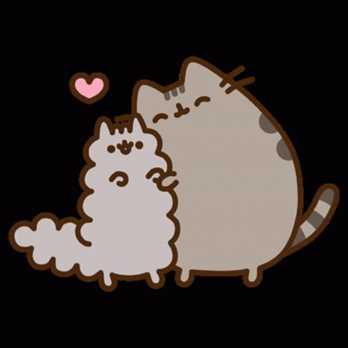 Pusheen Hug Sticker Pusheen Hug Stormyhug L Ri K F Edin V