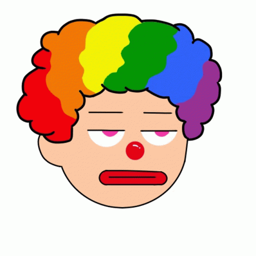 Whosji Clown Sticker Whosji Clown Clown Face Discover Share Gifs