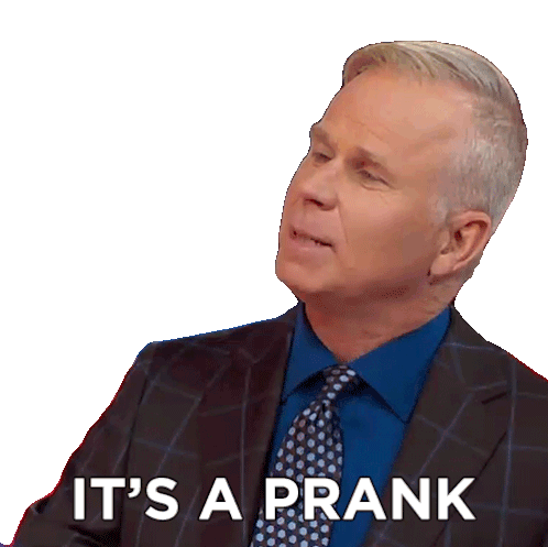 Its A Prank Gerry Dee Sticker - Its A Prank Gerry Dee Family Feud Canada Stickers
