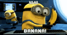 banana na na minions despicable me