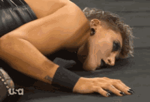 Rhea Ripley Exhausted GIF - Rhea Ripley Exhausted Tired GIFs