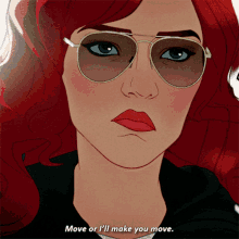 Marvels What If Black Widow GIF - Marvels What If Black Widow Move Or Ill Make You Move GIFs