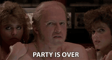 Party Is Over Funs Over GIF - Party Is Over Funs Over Its Over GIFs