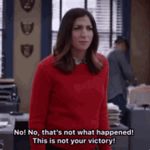 Gina Linetti Not Your Victory GIF - Gina Linetti Not Your Victory Brooklyn99 GIFs
