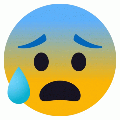 anxious emoji