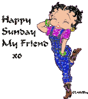 Happy Sunday Sunday Sticker - Happy Sunday Sunday Betty Boop Stickers
