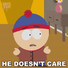 He Doesnt Care South Park GIF - He Doesnt Care South Park S18e10 GIFs