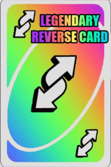 UNO reverse card - green | Sticker