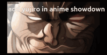 Animeshowdown Yujiro Hanma GIF - Animeshowdown Yujiro Hanma Add Yujiro In Anime Showdown GIFs