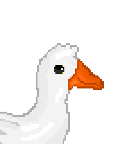 Duck Pixel Gif Sticker - Duck Pixel Gif Duck Pixel Stickers