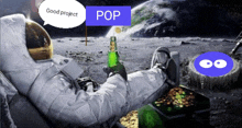 Ppt Party On The Moon Ppt Meme GIF