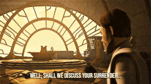 Star Wars Obi Wan Kenobi GIF - Star Wars Obi Wan Kenobi Well Shall We Discuss Your Surrender GIFs