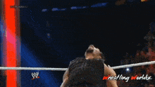 Roman Reigns Spear Batista Extreme Rules GIF - Roman Reigns Spear Batista Extreme Rules GIFs