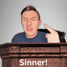 Michael Mrucz Sinner GIF - Michael Mrucz Sinner Holy Book GIFs