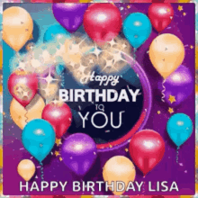 Lisa Birthday GIF