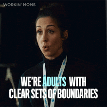 were adults with clear sets of boundaries kate kate foster workin moms 711