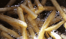 Fries Frying Carbs GIF - Fries Frying Carbs Side Of GIFs