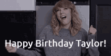Taylor Swift Taylor Swift Happy Birthday GIF - Taylor Swift Taylor Swift Happy Birthday Happy Birthday Taylor Swift GIFs