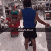 Harriiprint Lmk Who This Is GIF - Harriiprint Lmk Who This Is Bald Girl In Target With Shopping Cart GIFs