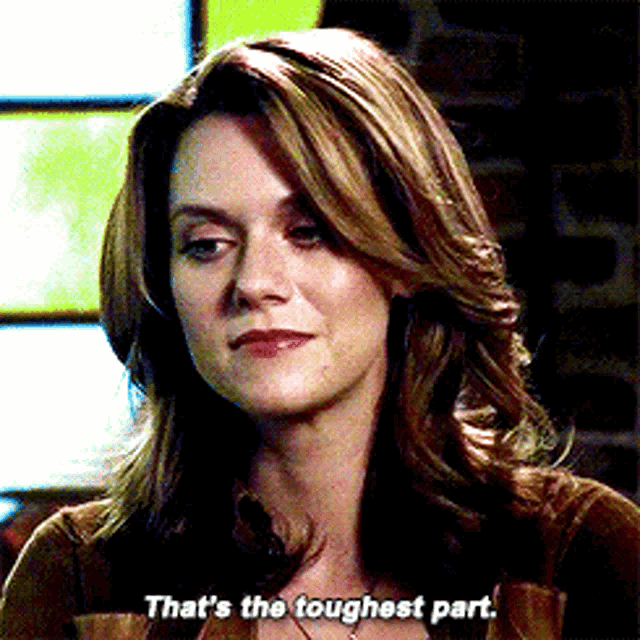 One Tree Hill Peyton Sawyer GIF - One Tree Hill Peyton Sawyer Thats The  Toughest Part - Discover & Share GIFs