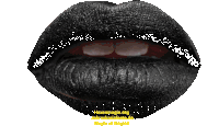 Hexenküsse Gothic Kuss Sticker - Hexenküsse Gothic Kuss Black Kiss Stickers