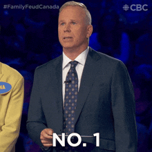 Number One Gerry Dee GIF - Number One Gerry Dee Family Feud Canada GIFs
