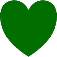 coeur green heart love art