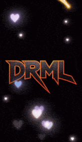 a logo for derrock metal legion with a light coming out of the center