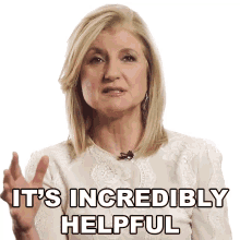 its incredibly helpful ariana huffington big think that helps a lot very convenient