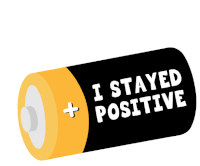 I Stayed Positive Motivational Sticker