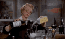 Mixing A Drink Gin And Tonic GIF - Mixing A Drink Gin And Tonic Easy On The Tonic GIFs