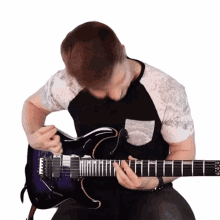 rocking out cole rolland playing guitar making music guitarist rocking out cole rolland playing guitar making music guitarist