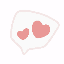 ghosttwf heart cute hearts chat bubble
