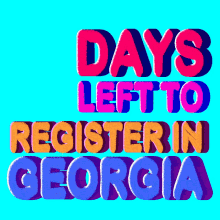 Today Is The Last Day Register To Vote GIF