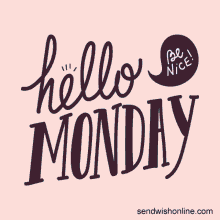Hello Monday Monday Motivation GIF - Hello Monday Monday Motivation Monday Blessings GIFs